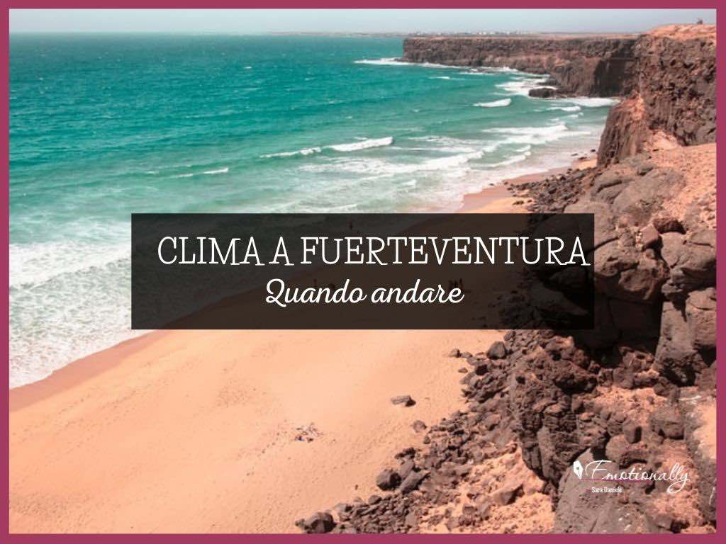 Clima a Fuerteventura