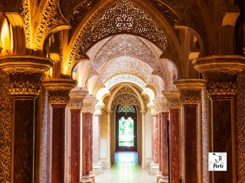 Sintra Palazzo di Monserrate interno